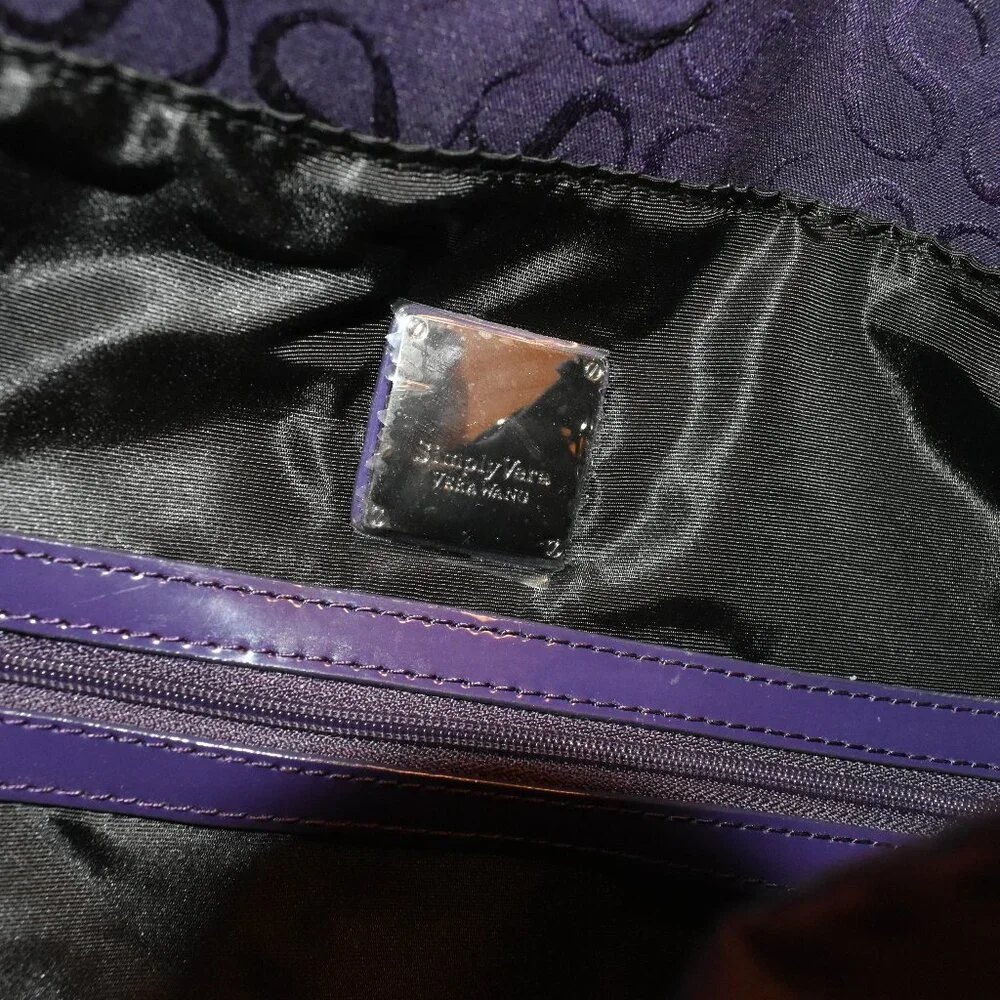 Simply Vera Wang dark purple hobo bag - New without Tags